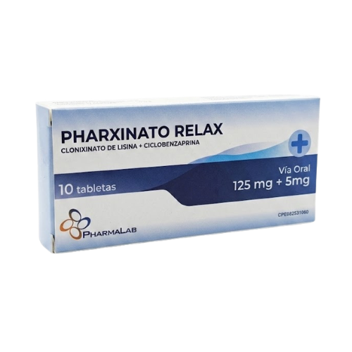 PHARXINATO RELAX LISINA CICLOBENZAPRINA TAB X 10